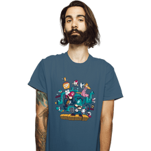 Load image into Gallery viewer, Daily_Deal_Shirts T-Shirts, Unisex / Small / Indigo Blue The Plumber Brothers
