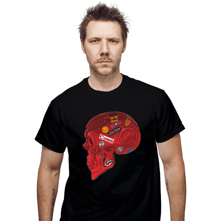 Shirts T-Shirts, Unisex / Small / Black Akira Skull