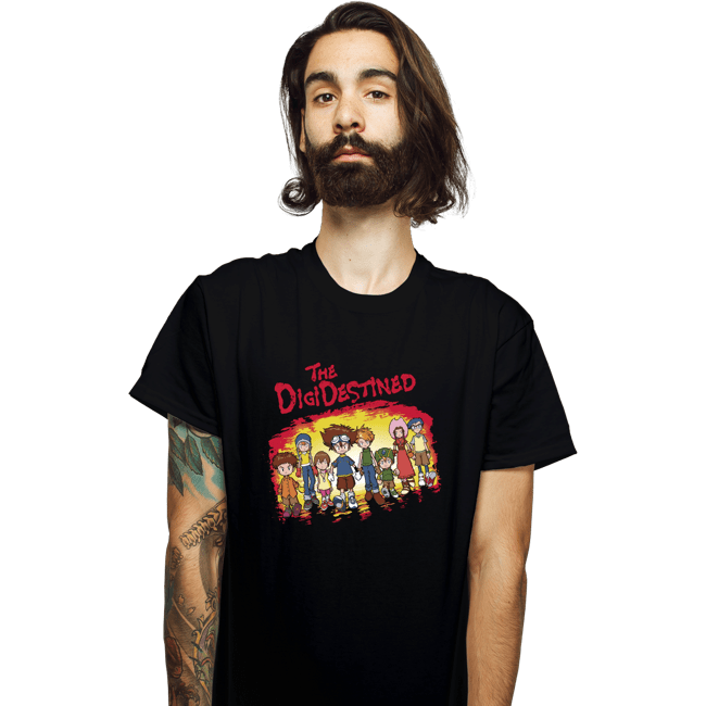 Daily_Deal_Shirts T-Shirts, Unisex / Small / Black The Digidestined