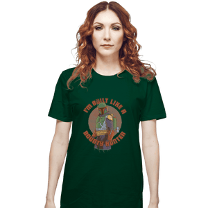 Shirts T-Shirts, Unisex / Small / Forest Built Like A Bounty Hunter