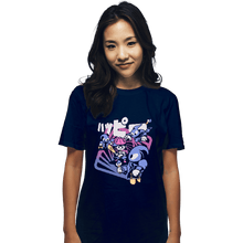 Load image into Gallery viewer, Secret_Shirts T-Shirts, Unisex / Small / Navy Happy Attack
