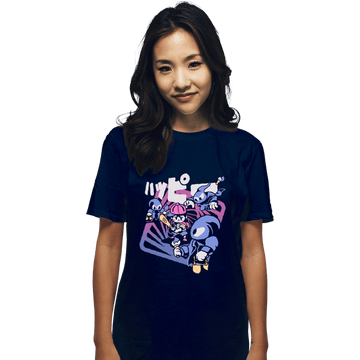 Secret_Shirts T-Shirts, Unisex / Small / Navy Happy Attack