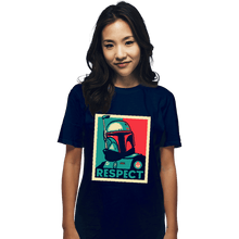 Load image into Gallery viewer, Daily_Deal_Shirts T-Shirts, Unisex / Small / Navy Respect
