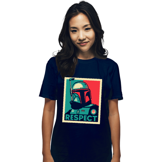 Daily_Deal_Shirts T-Shirts, Unisex / Small / Navy Respect