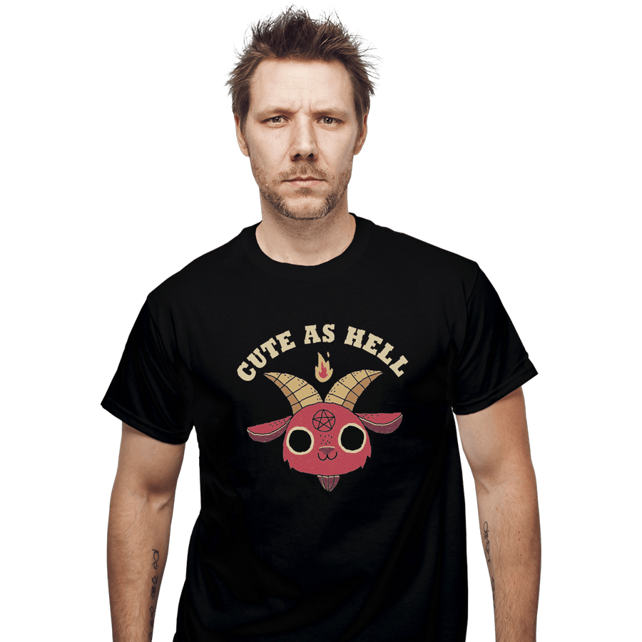 Shirts T-Shirts, Unisex / Small / Black Cute As Hell