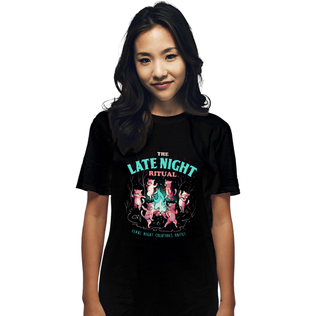 Daily_Deal_Shirts T-Shirts, Unisex / Small / Black The Late Night Ritual