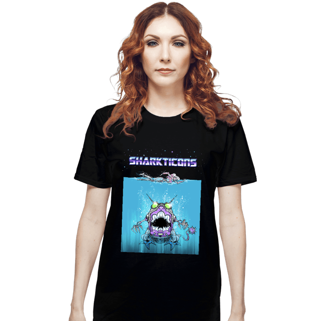 Secret_Shirts T-Shirts, Unisex / Small / Black Sharkticons!