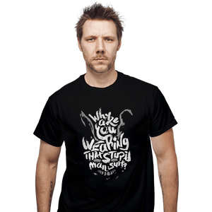 Shirts T-Shirts, Unisex / Small / Black Man Suit