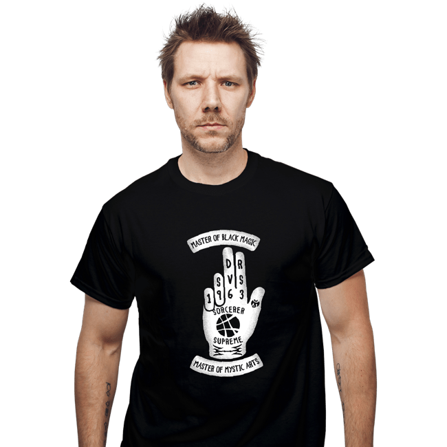 Shirts T-Shirts, Unisex / Small / Black Sorcerer Hand
