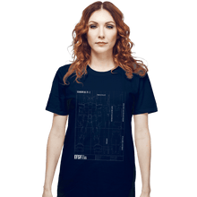 Load image into Gallery viewer, Secret_Shirts T-Shirts, Unisex / Small / Navy RX 78 2 Blueprint
