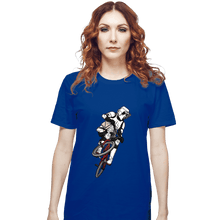 Load image into Gallery viewer, Daily_Deal_Shirts T-Shirts, Unisex / Small / Royal Blue BMX Biker Scout
