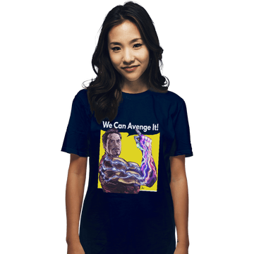 Shirts T-Shirts, Unisex / Small / Navy We Can Avenge It!