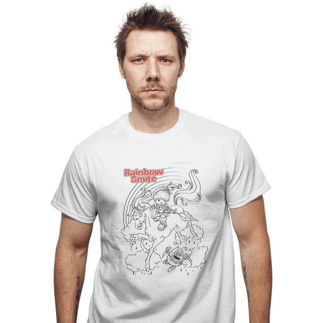 Secret_Shirts T-Shirts, Unisex / Small / White Rainbow Smite