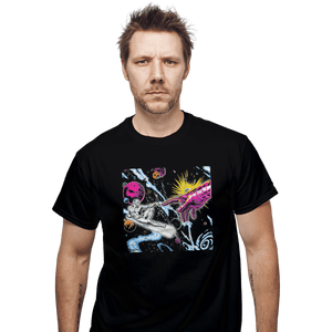Shirts T-Shirts, Unisex / Small / Black Creation Of Silver Surfer