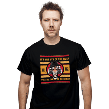 Secret_Shirts T-Shirts, Unisex / Small / Black Eye Of The Tiger