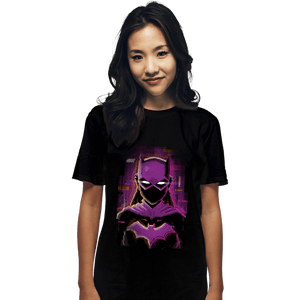 Daily_Deal_Shirts T-Shirts, Unisex / Small / Black Glitch Batgirl
