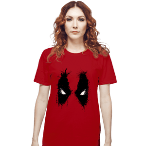 Shirts T-Shirts, Unisex / Small / Red Splatter Merc