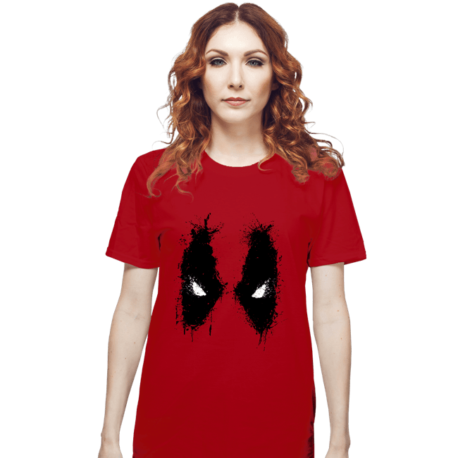 Shirts T-Shirts, Unisex / Small / Red Splatter Merc