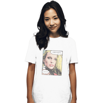 Shirts T-Shirts, Unisex / Small / White Farm Boy