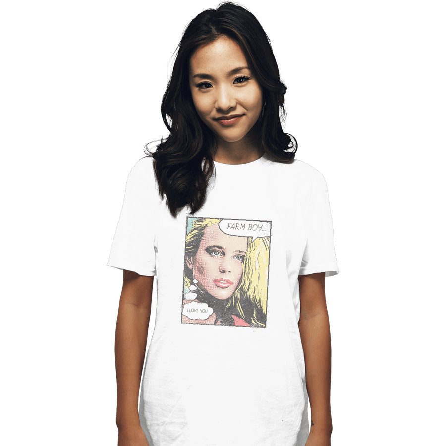 Shirts T-Shirts, Unisex / Small / White Farm Boy