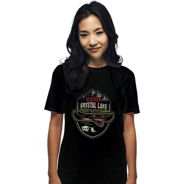 Secret_Shirts T-Shirts, Unisex / Small / Black Camp Crystal