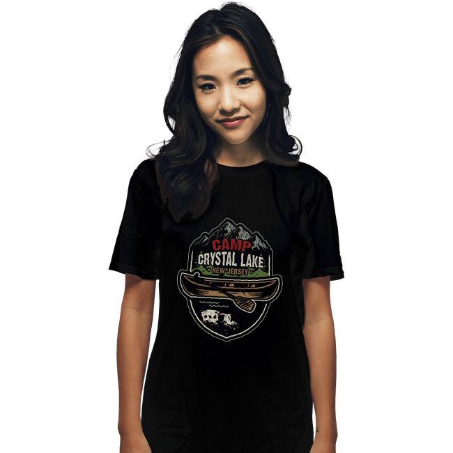 Secret_Shirts T-Shirts, Unisex / Small / Black Camp Crystal