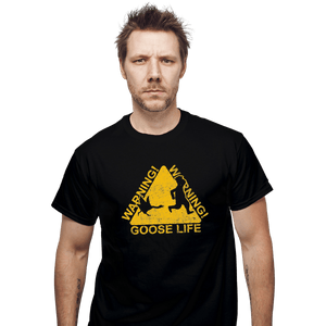 Shirts T-Shirts, Unisex / Small / Black Goose Life