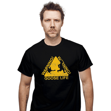 Shirts T-Shirts, Unisex / Small / Black Goose Life