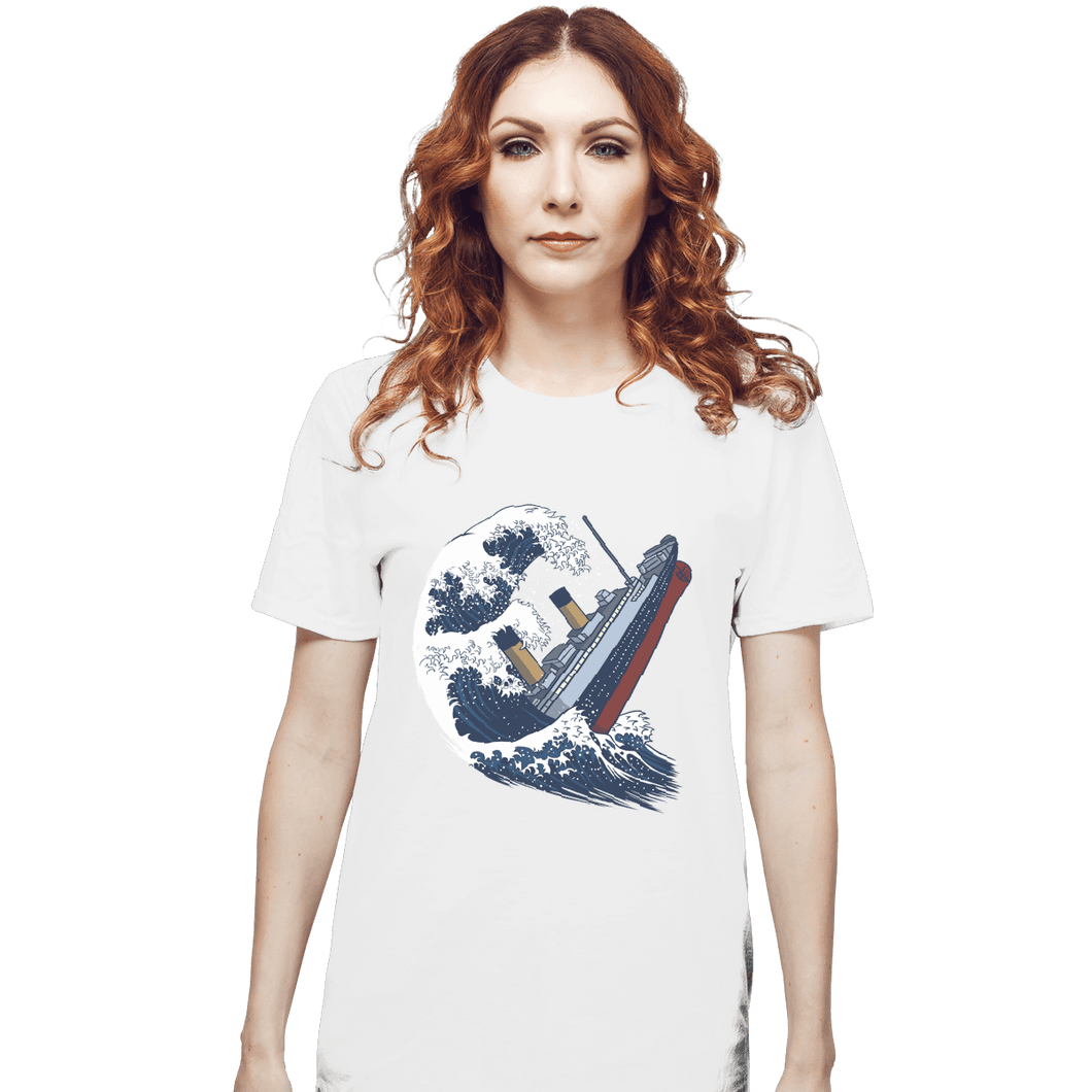 Shirts T-Shirts, Unisex / Small / White The Wave Titanic