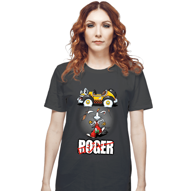 Daily_Deal_Shirts T-Shirts, Unisex / Small / Charcoal Roger