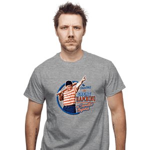 Shirts T-Shirts, Unisex / Small / Sports Grey The Great Hambino