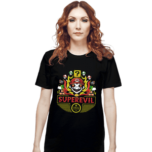 Shirts T-Shirts, Unisex / Small / Black Superevil Inferno