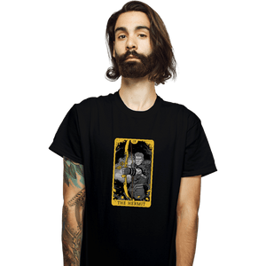 Shirts T-Shirts, Unisex / Small / Black Tarot The Hermit