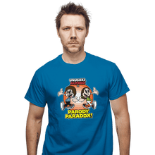 Load image into Gallery viewer, Shirts T-Shirts, Unisex / Small / Sapphire Parody Paradox!

