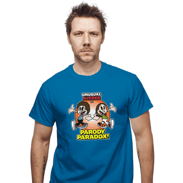 Shirts T-Shirts, Unisex / Small / Sapphire Parody Paradox!