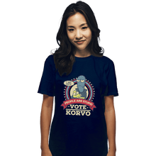 Load image into Gallery viewer, Shirts T-Shirts, Unisex / Small / Navy Vote Korvo
