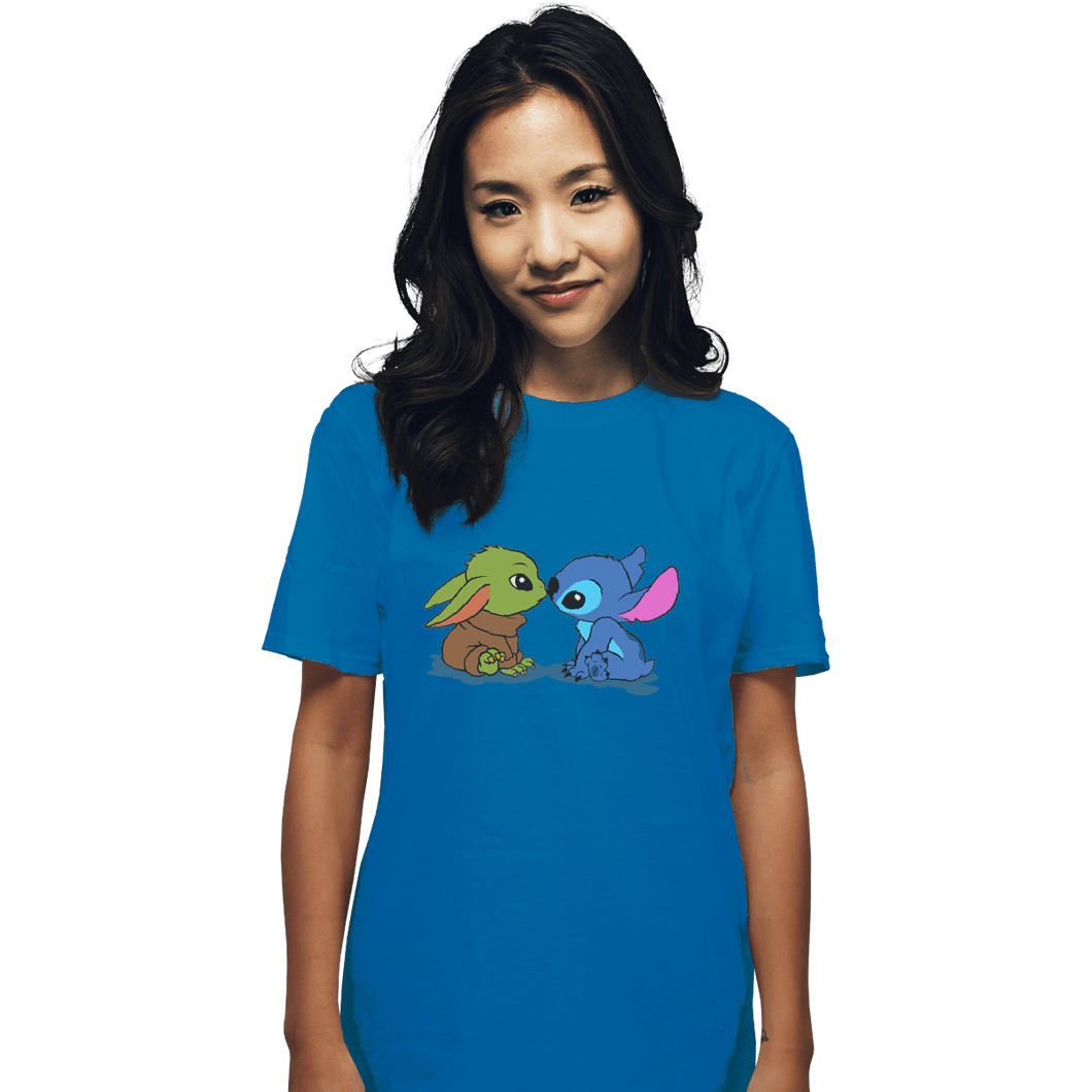 Shirts T-Shirts, Unisex / Small / Sapphire Kawaii Babies
