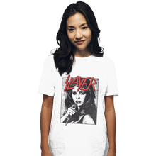 Load image into Gallery viewer, Daily_Deal_Shirts T-Shirts, Unisex / Small / White Slayer Buffy
