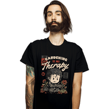 Load image into Gallery viewer, Daily_Deal_Shirts T-Shirts, Unisex / Small / Black Gardening Is My Therapy
