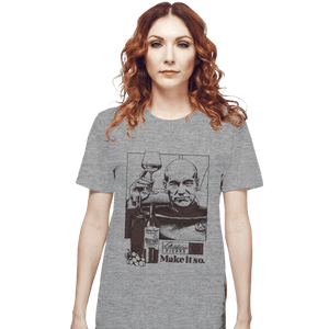 Secret_Shirts T-Shirts, Unisex / Small / Sports Grey Picard Wine