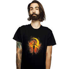 Load image into Gallery viewer, Shirts T-Shirts, Unisex / Small / Black Sailor Galaxia Art
