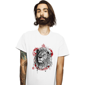Shirts T-Shirts, Unisex / Small / White Courage and Determination