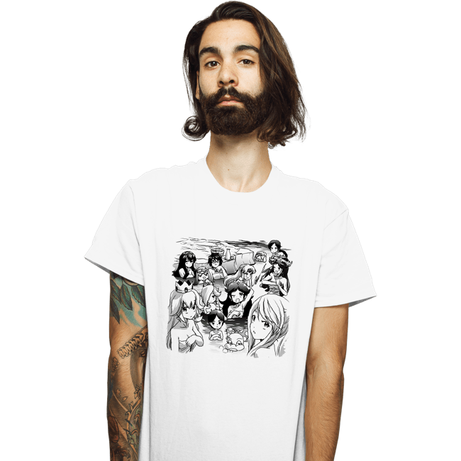 Shirts T-Shirts, Unisex / Small / White Smash Girls Hot Spring