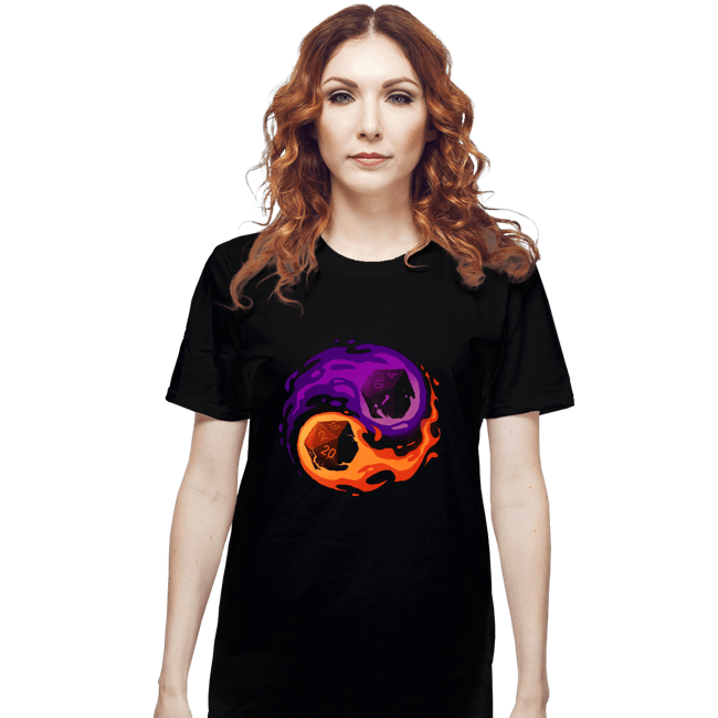 Secret_Shirts T-Shirts, Unisex / Small / Black Balance Dice