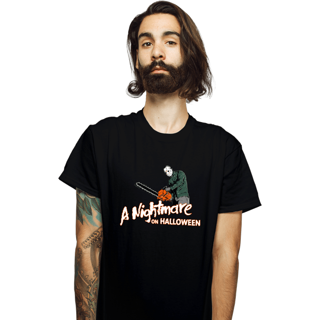 Daily_Deal_Shirts T-Shirts, Unisex / Small / Black A Nightmare On Halloween