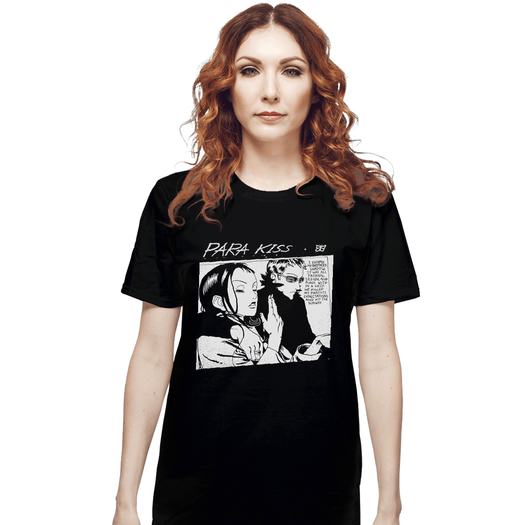 Shirts T-Shirts, Unisex / Small / Black Para Kiss