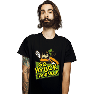 Shirts T-Shirts, Unisex / Small / Black Go Hyuck Yourself