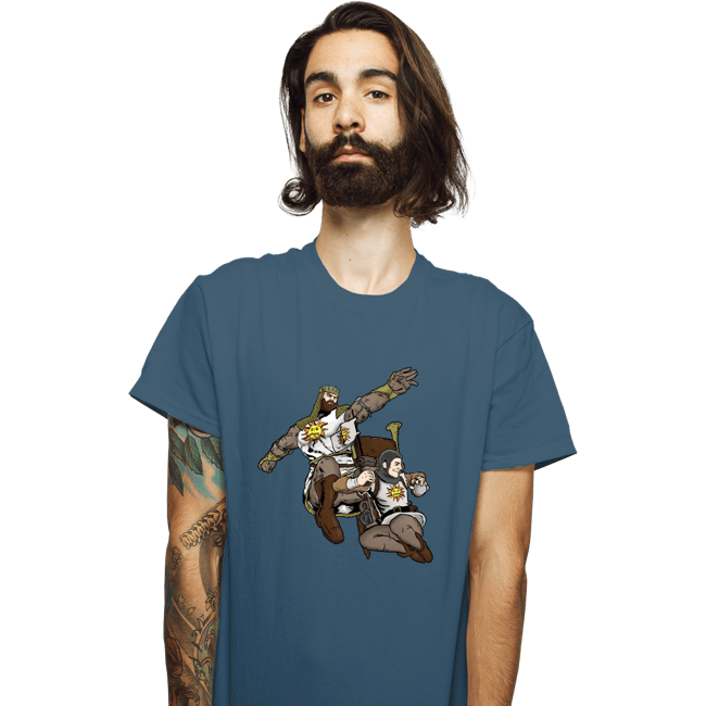 Secret_Shirts T-Shirts, Unisex / Small / Indigo Blue The Dark King