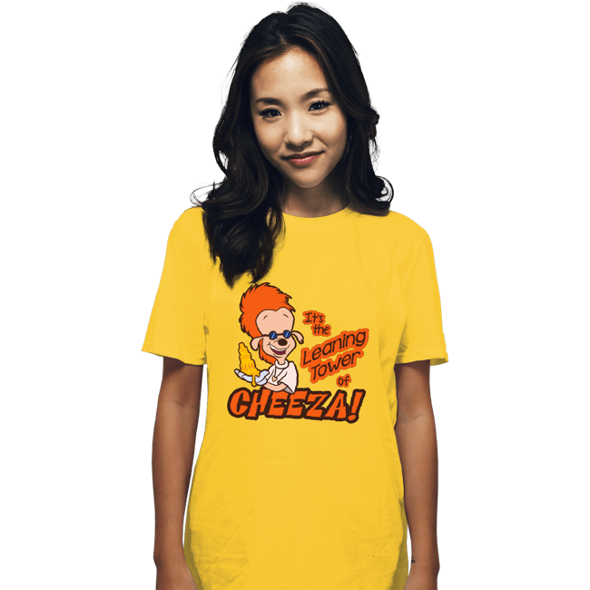 Shirts T-Shirts, Unisex / Small / Daisy Leaning Power Of Cheeza