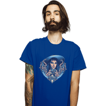 Load image into Gallery viewer, Daily_Deal_Shirts T-Shirts, Unisex / Small / Royal Blue The Goth Bride
